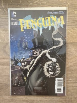 DC Comics The New 52 Batman Penguin #23.3 2D Penguin Variant 2013