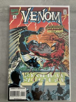 Marvel Comics Venom #4 Carnage Unleashed 1995