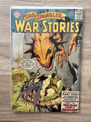 DC Comics Star Spangled War Stories #117 1964 Silver Age