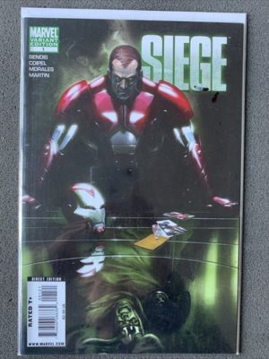Marvel Comics Siege #1 Dell Otto Variant Lovely Condition