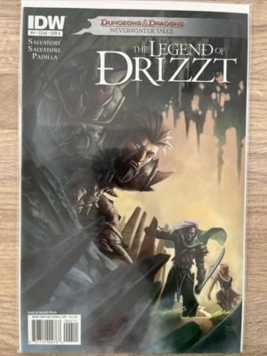 IDW Comics Dungeons & Dragons The Legend Of Drizzt #4 2011 Cover A