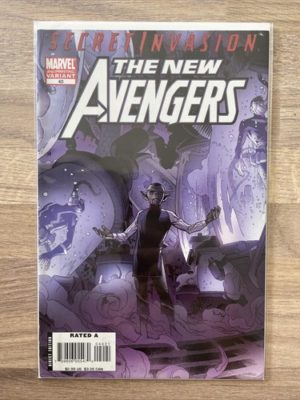Marvel Comics New Avengers #40 1st App Veronke Skrull Queen 2nd Print Variant