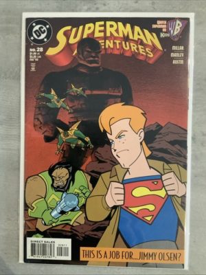 DC Comics Superman Adventures #28 WB Kids Animated 1999