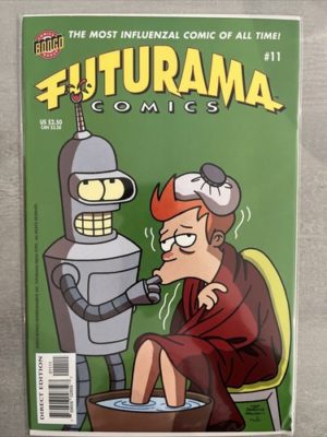 Bongo Comics Futurama # 11 Low Print Run Simpsons Lovely Condition