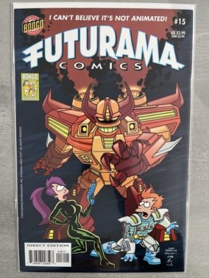 Bongo Comics Futurama # 15 Low Print Run Lovely Condition