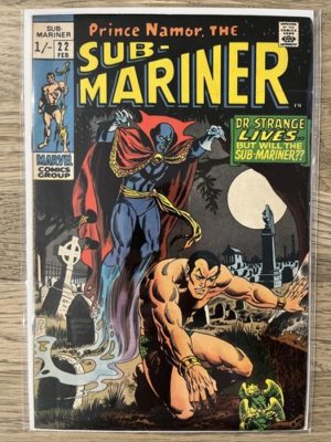 Marvel Comics Sub-Mariner #22 1970 Bronze Age