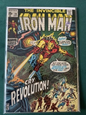 Marvel Comics The Invincible Iron Man #29 Bronze Age