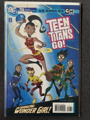 DC Comics Teen Titans Go #36 Very Rare Vol 1 Cartoon Lovely Condition
