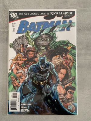 DC Comics Batman #670 Very Rare 2nd Print Variant 2007