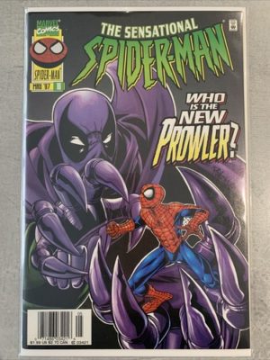Marvel Comics The Sensational Spider-Man #16 Prowler Rare Newsstand Variant 1997