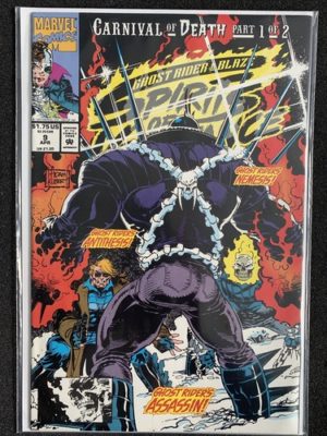 Marvel Comics Ghost Rider And Blaze Spirits Of Vengeance #9 Key 1st App