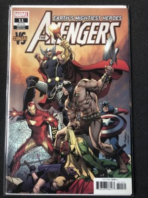 Marvel Comics The Avengers #11 (#701) Conan Variant Lovely Condition