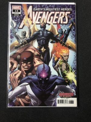 Marvel Comics Avengers #13 (#703) Zircher GOTG Variant Lovely Condition