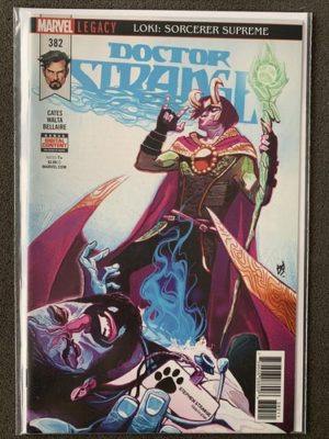 Marvel Legacy Comics Doctor Strange #382 key 1st Full App Bats Ghost Dog