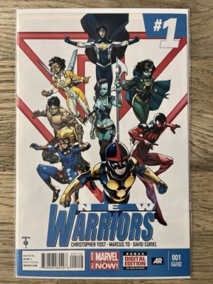 Marvel Comics New Warriors #1 Variant Scarce 2014 Second Printing