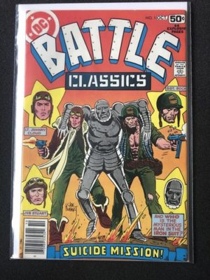 DC Comics Battle Classics #1 Bronze Age 1978 SGT Rock App Solid Condition