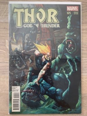 Marvel Comics Thor God Of Thunder #25 Bisley  Variant 1st Jane Foster KEY 2014