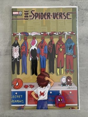 Marvel Comics Edge Of Spider-Verse 1 SDCC Exclusive Variant 2023 HOT