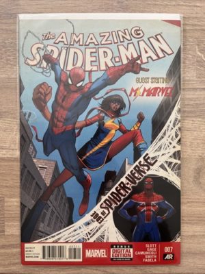 Marvel Comics The Amazing Spider-Man & Ms.Marvel #7 Edge Of Spider-Verse 2014
