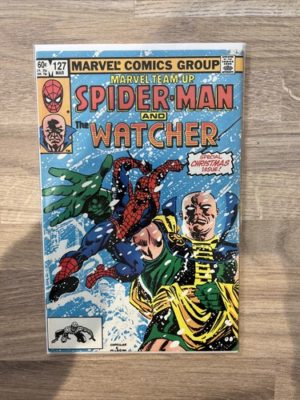 Marvel Comics Team Up Spider-Man And The Watcher #127 1982 Bronze Age