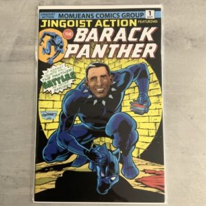 Antarctic Press Jingoist Action #1 The Barack Panther Very Rare In Uk 2018