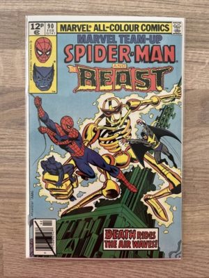 Marvel Comics Marvel Team Up Spider-Man And The Beast #90 1979 Bronze Age