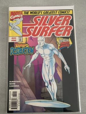 Marvel Comics Silver Surfer #130 Low Print Run  1997