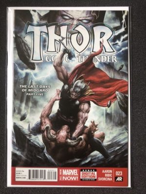 Marvel Comics Thor God Of Thunder #23 Lovely Condition