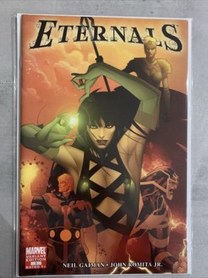 Marvel Comics Eternals #1 Gaiman Variant Lovely Condition
