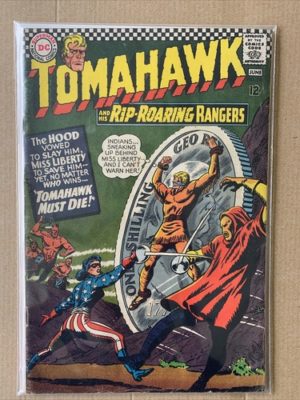 DC Comics Tomahawk #110 1967 Silver Age Solid Condition