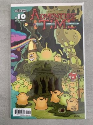 Kaboom Comics Adventure Time #10 2nd Print Variant 2014