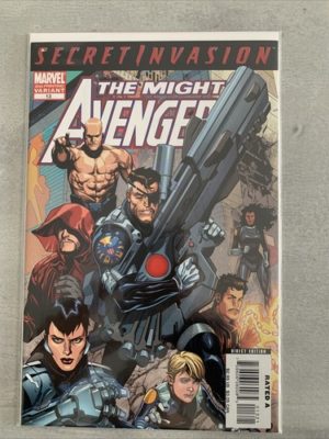 marvel comics The Mighty Avengers #13 2008 1st App Secret Warriors key 2nd Print