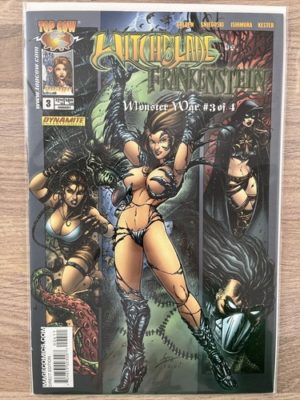 Top Cow Comics Witchblade vs Frankenstein #3