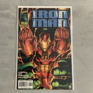 Marvel Comics Iron Man #1 Cover B 2nd Print Variant 1996
