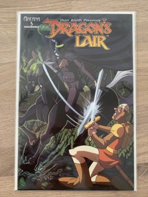 Arcana Comics Dragons Lair #3 Ryan Reynolds Low Print Run Rare Key