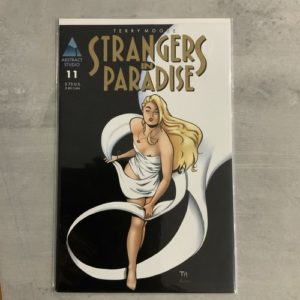 Abstract Studio Comics Strangers In Paradise #11 Rare Gold Foil Variant 1998