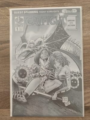 Lightning Comics Catfight #1 Platinum 1996