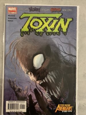Marvel Comics Toxin #1 Lovely Condition