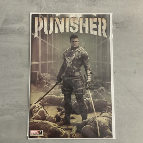 Marvel Comics Punisher #1 HOT Barends Variant 2022