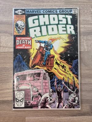 Marvel Comics Ghost Rider #42 1979 Bronze Age Cents