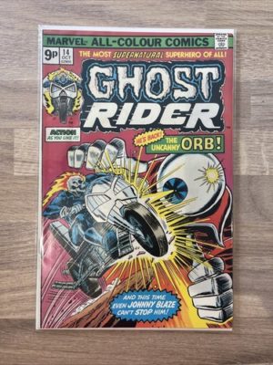 Marvel Comics Ghost Rider #14 1973 Bronze Age