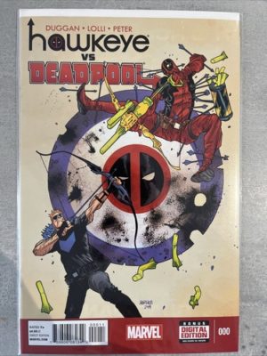 Marvel Comics Hawkeye Vs Deadpool #0 1st App Jane Foster Spider-Gwen 2014