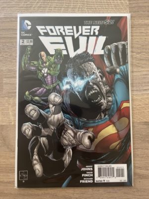 DC Comics Forever Evil #2 2013 Rare Second Printing