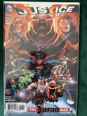 DC Comics Justice League #50 key 1st Jessica Cruz as Green Lantern