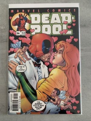 Marvel Comics Deadpool #56 Key Low Print Run 2001