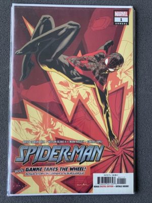 Marvel Comics Spider-Man Miles Morales #1 Annual Lovely Condition