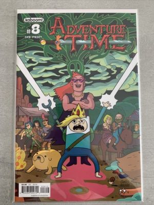 Kaboom Comics Adventure Time  #8 2nd Print Variant 2014