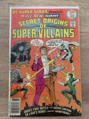 DC Comics Secret Origins Of Super-Villains #14 DC Giant 1977 Bronze Age