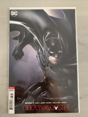 DC Comics Batman #77 City Of Bone Crain Cover Variant Death Of Alfred 2019
