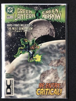 DC Comics Green Arrow Green Lantern #77 Very Rare DC Universe Logo Variant GC